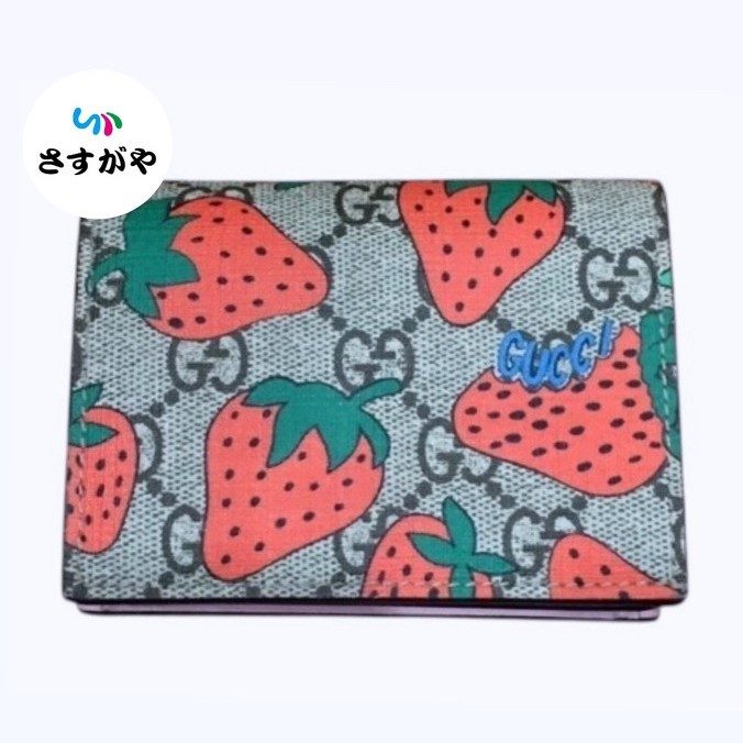 グッチ ストロベリー コインケース